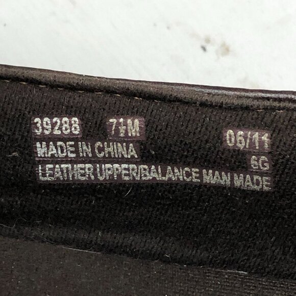 Clarks Women's Size 7.5M Bendables Brown Leather Slip On Mary Jane Casual Shoes - Picture 14 of 14